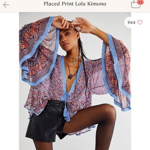 Free People Kimono XL